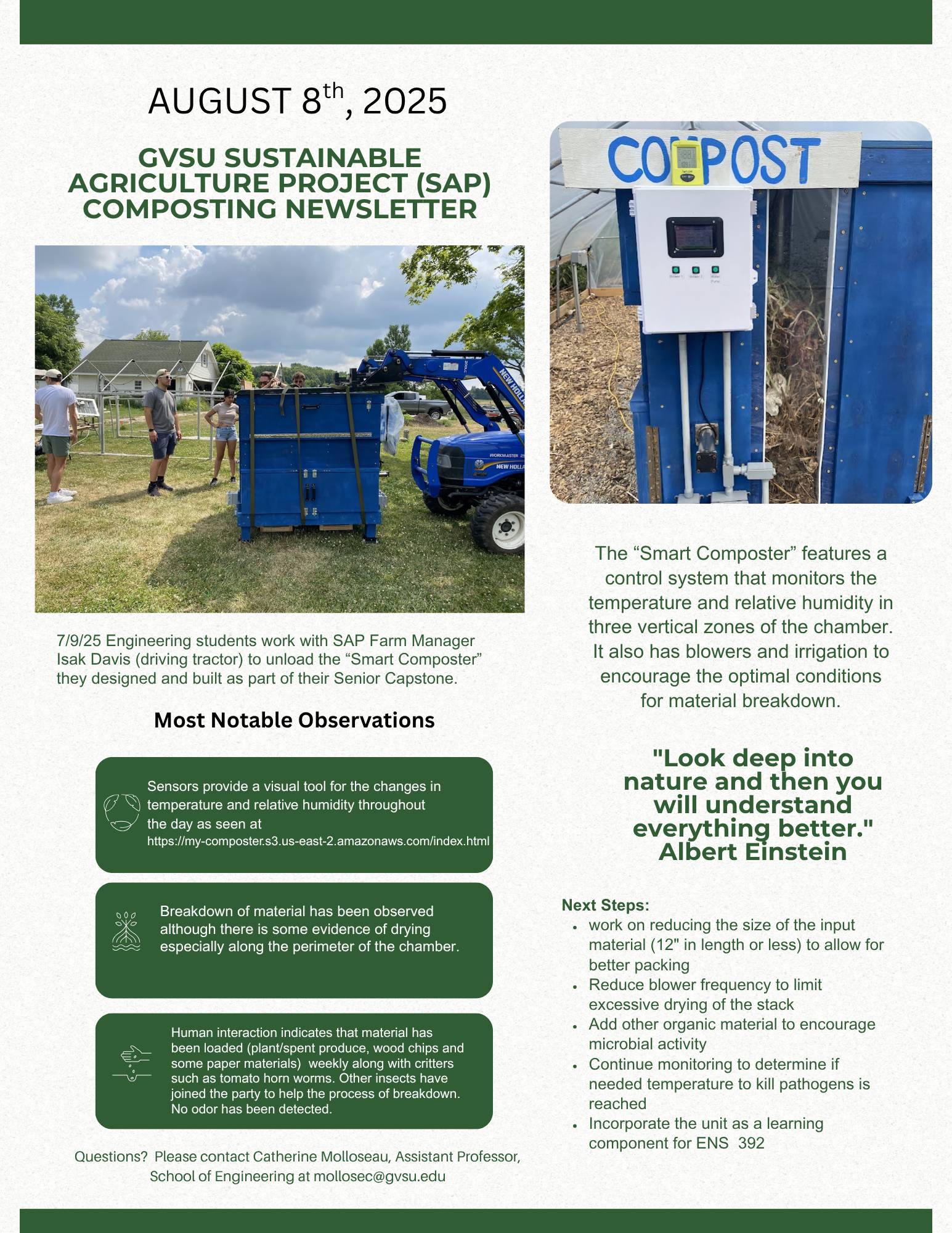 Compost Newsletter #1